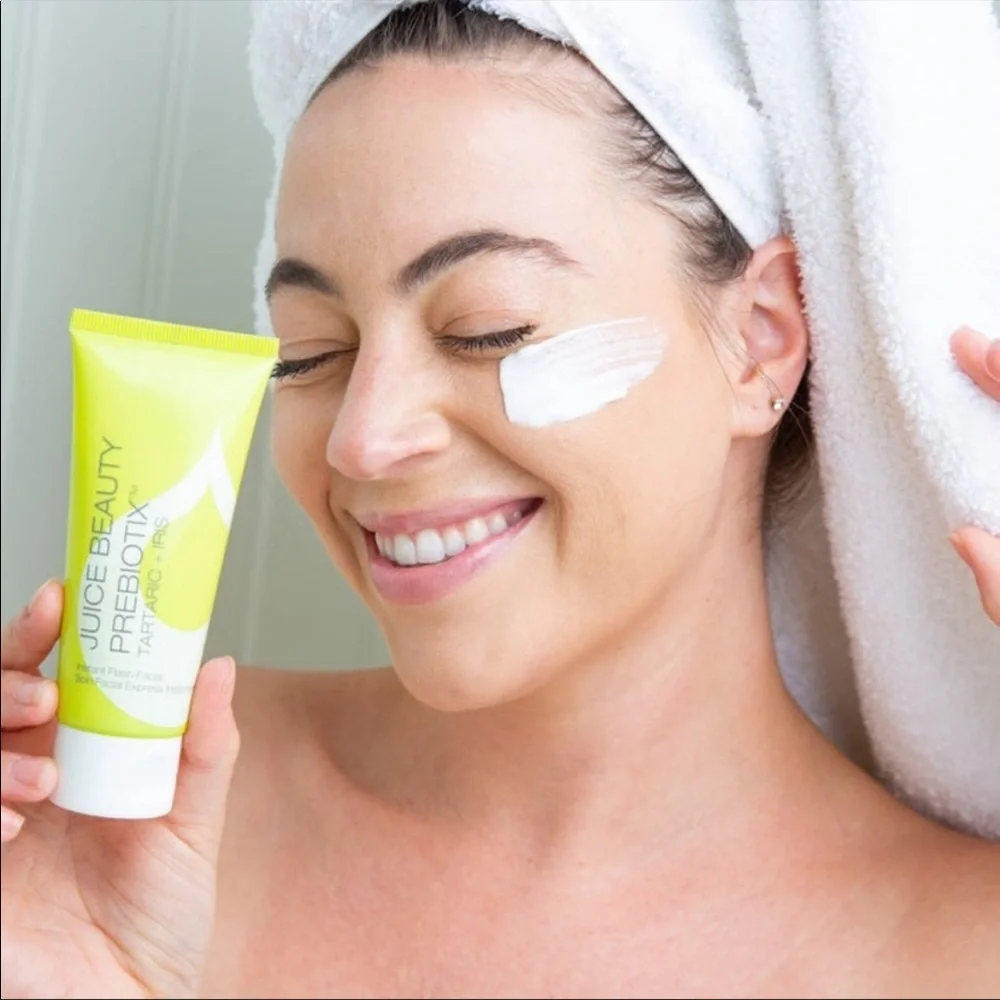 Juice Beauty INSTANT FLASH FACIAL & ANTI-WRINKLE RETINOL OVERNIGHT SERUM duo - Picture 5 of 9